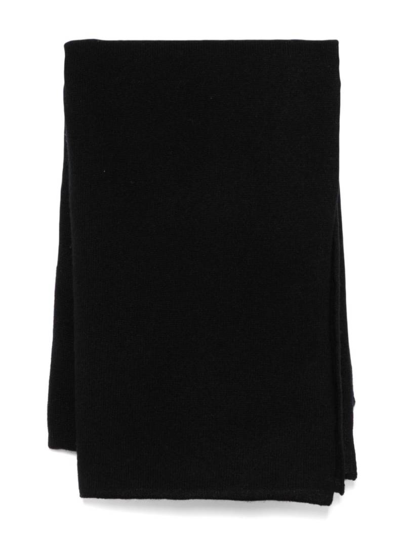 Allude cashmere scarf - Black von Allude