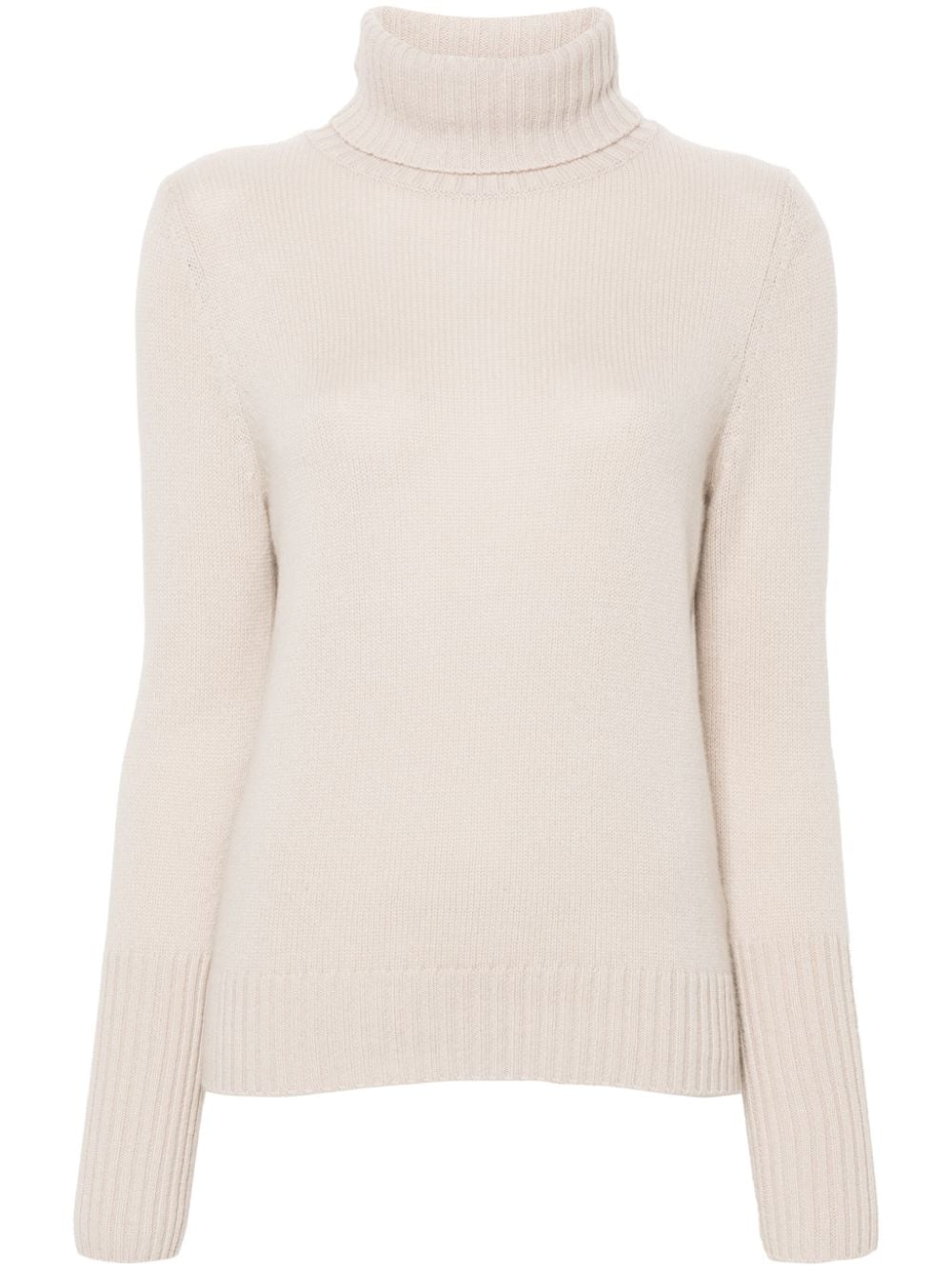 Allude roll-neck cashmere sweater - Neutrals von Allude