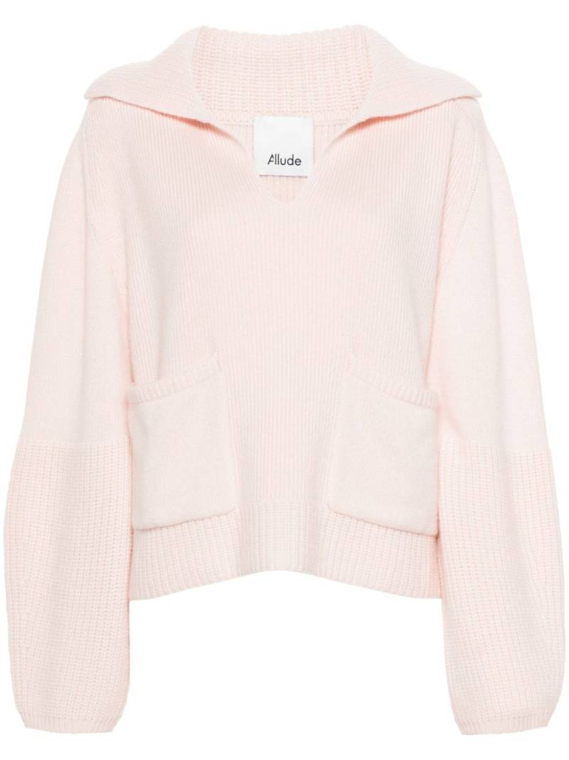 Allude cashmere sweater - Pink von Allude