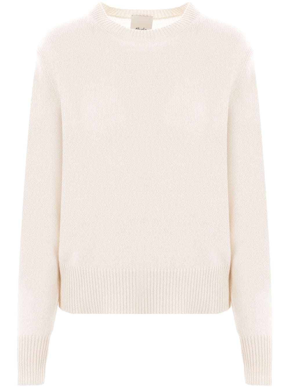 Allude crew neck cashmere sweater - Neutrals von Allude