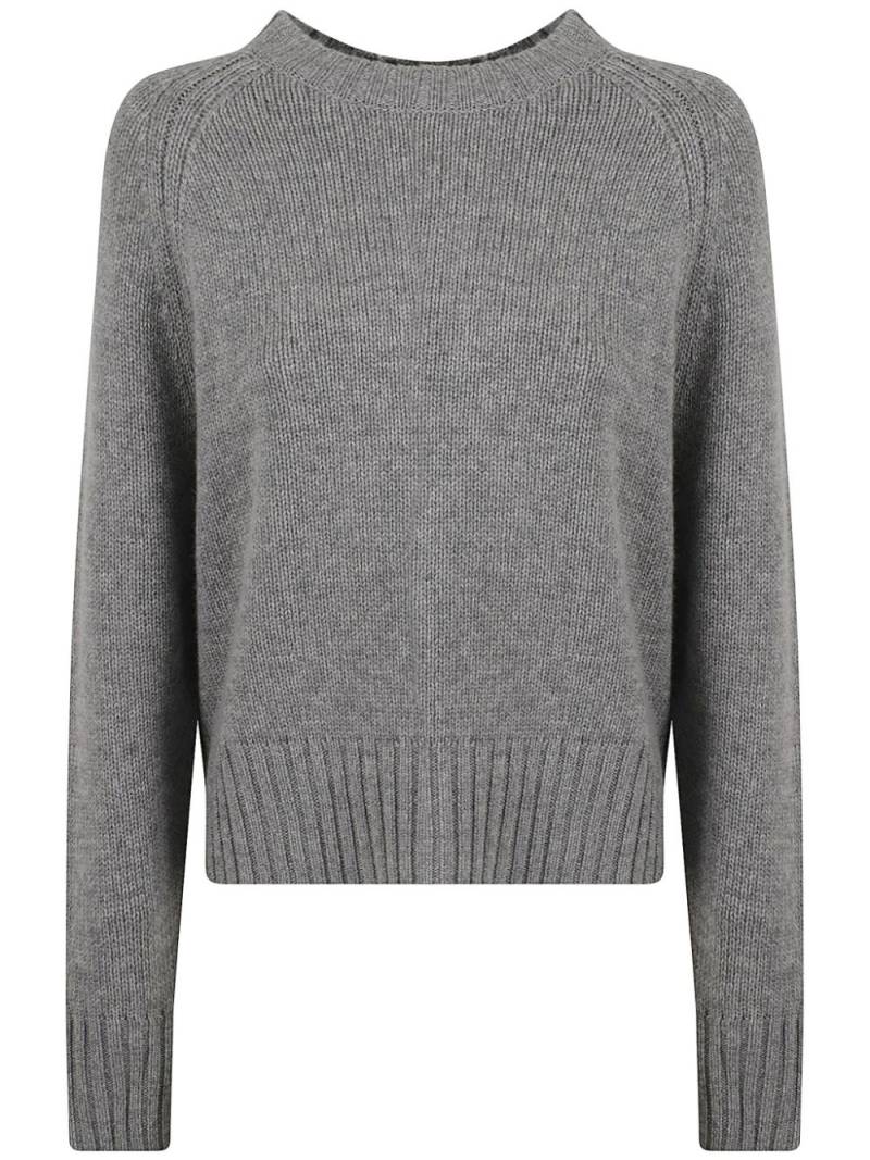 Allude crew-neck jumper - Grey von Allude