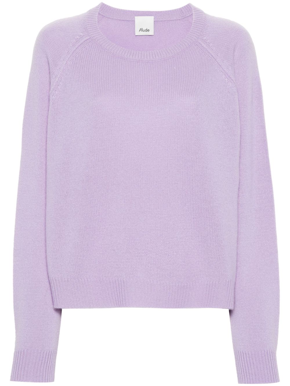 Allude fin-knit cashmere jumper - Purple von Allude