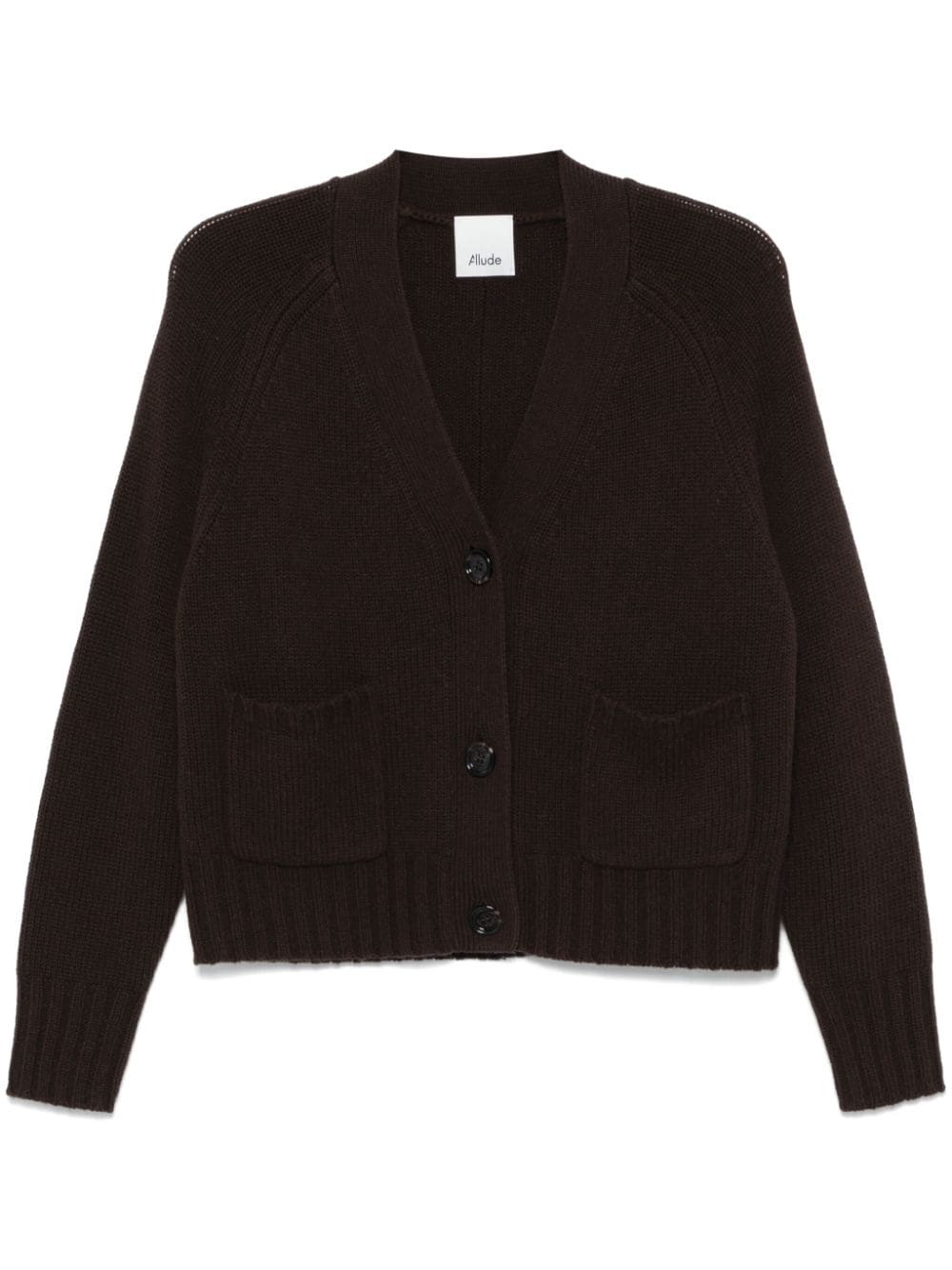 Allude fine-knit cardigan - Brown von Allude