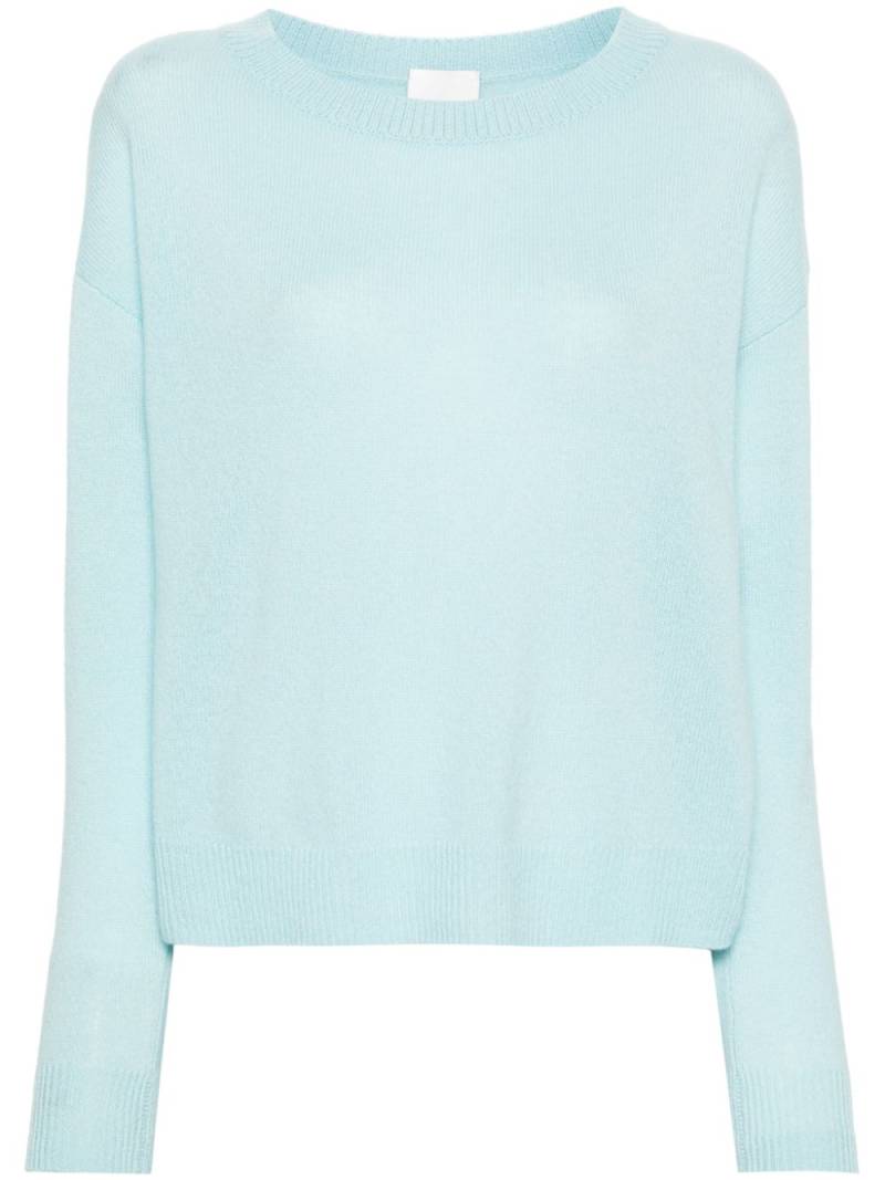 Allude fine-knit cashmere jumper - Blue von Allude