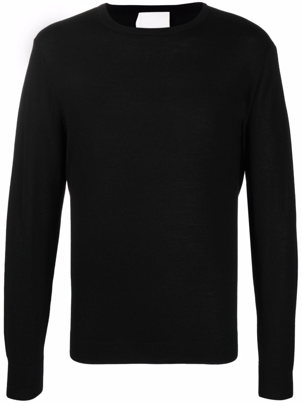 Allude fine-knit virgin-wool jumper - Black von Allude