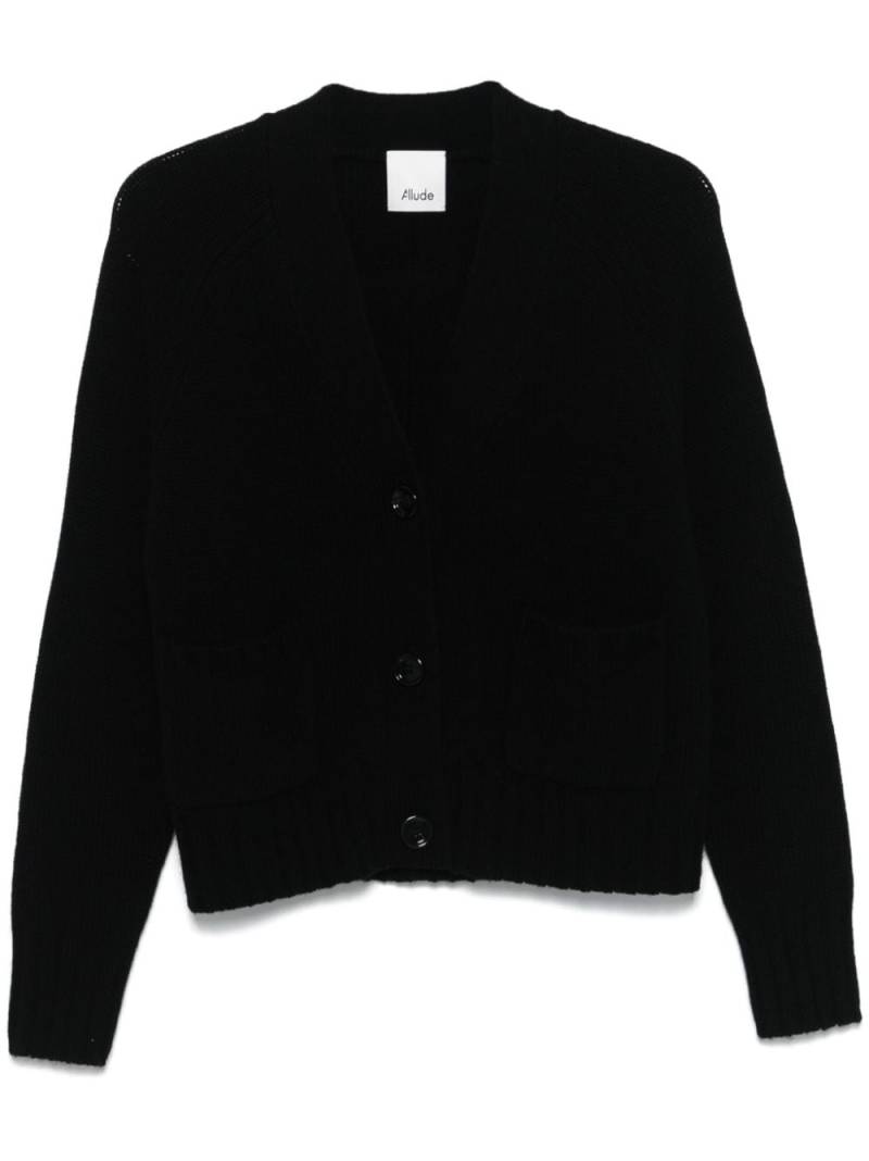 Allude knitted cardigan - Black von Allude