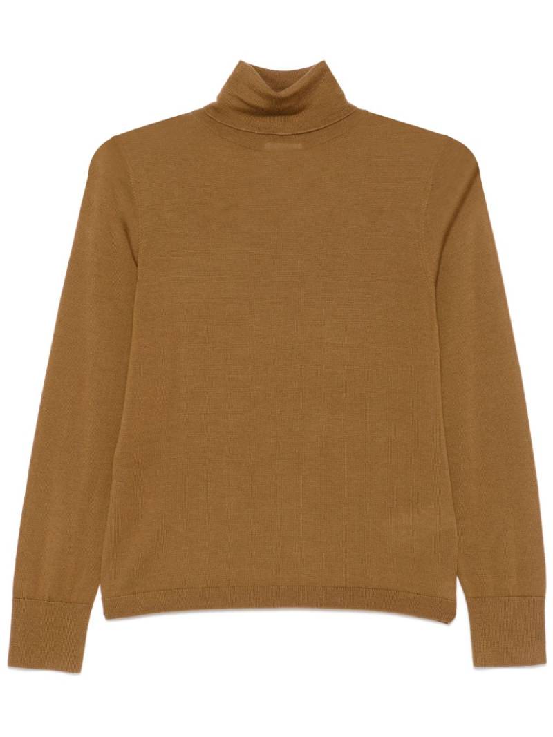 Allude merino-wool sweater - Brown von Allude