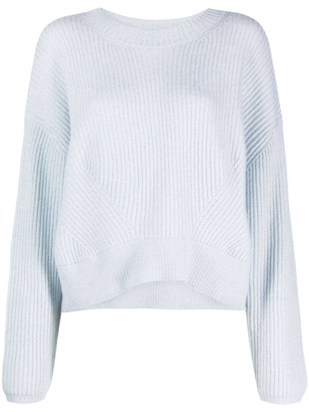 Allude ribbed cashmere jumper - Blue von Allude