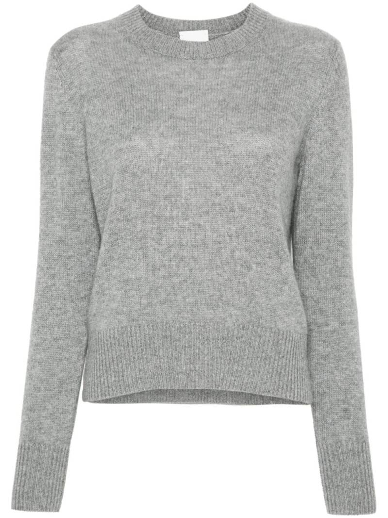 Allude ribbed-knit sweater - Grey von Allude