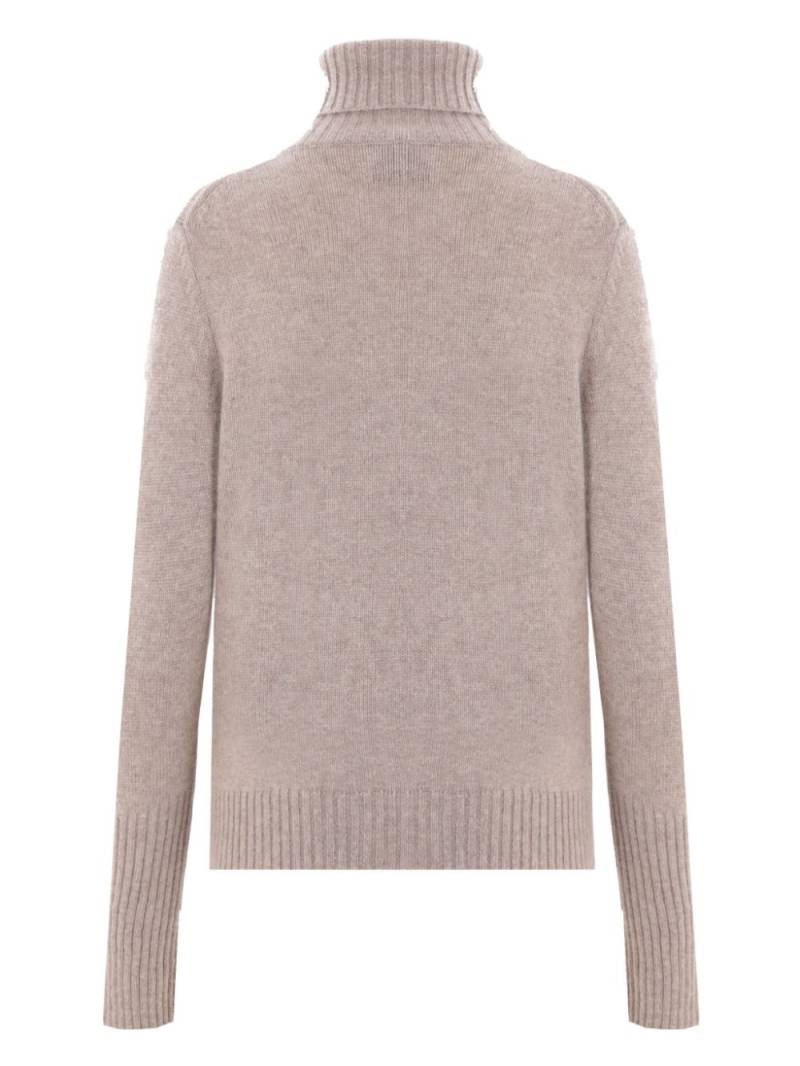 Allude roll-neck cashmere sweater - Neutrals von Allude