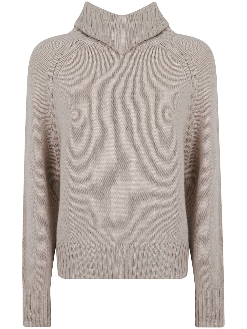 Allude roll-neck sweater - Neutrals von Allude