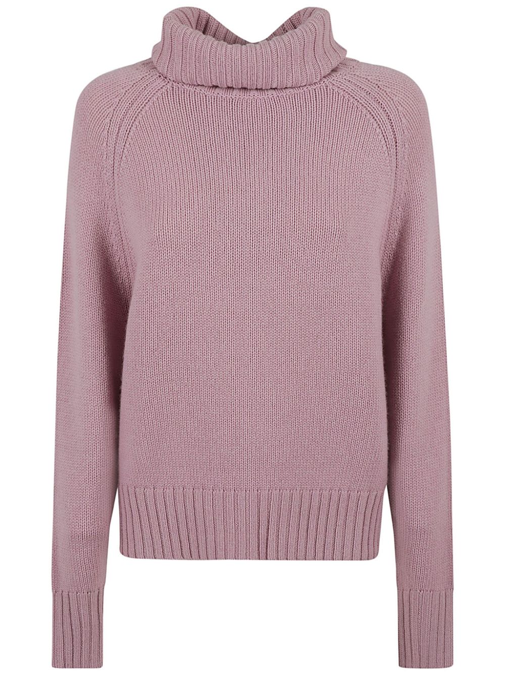 Allude roll-neck sweater - Pink von Allude