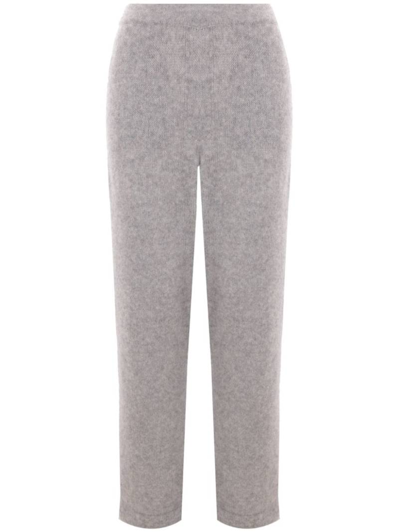 Allude straight-leg trousers - Grey von Allude