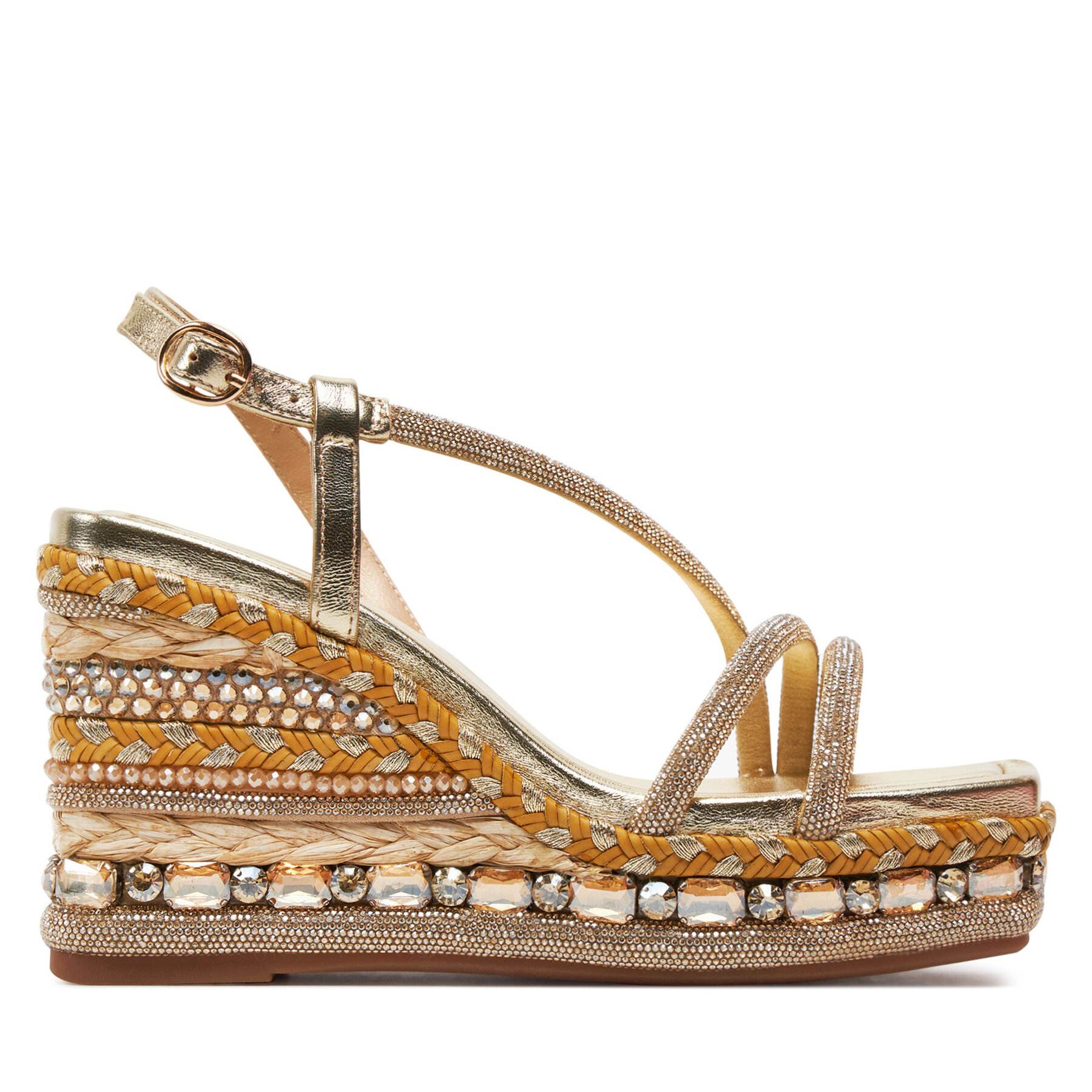 Espadrilles Alma En Pena V240998 Goldfarben von Alma en Pena