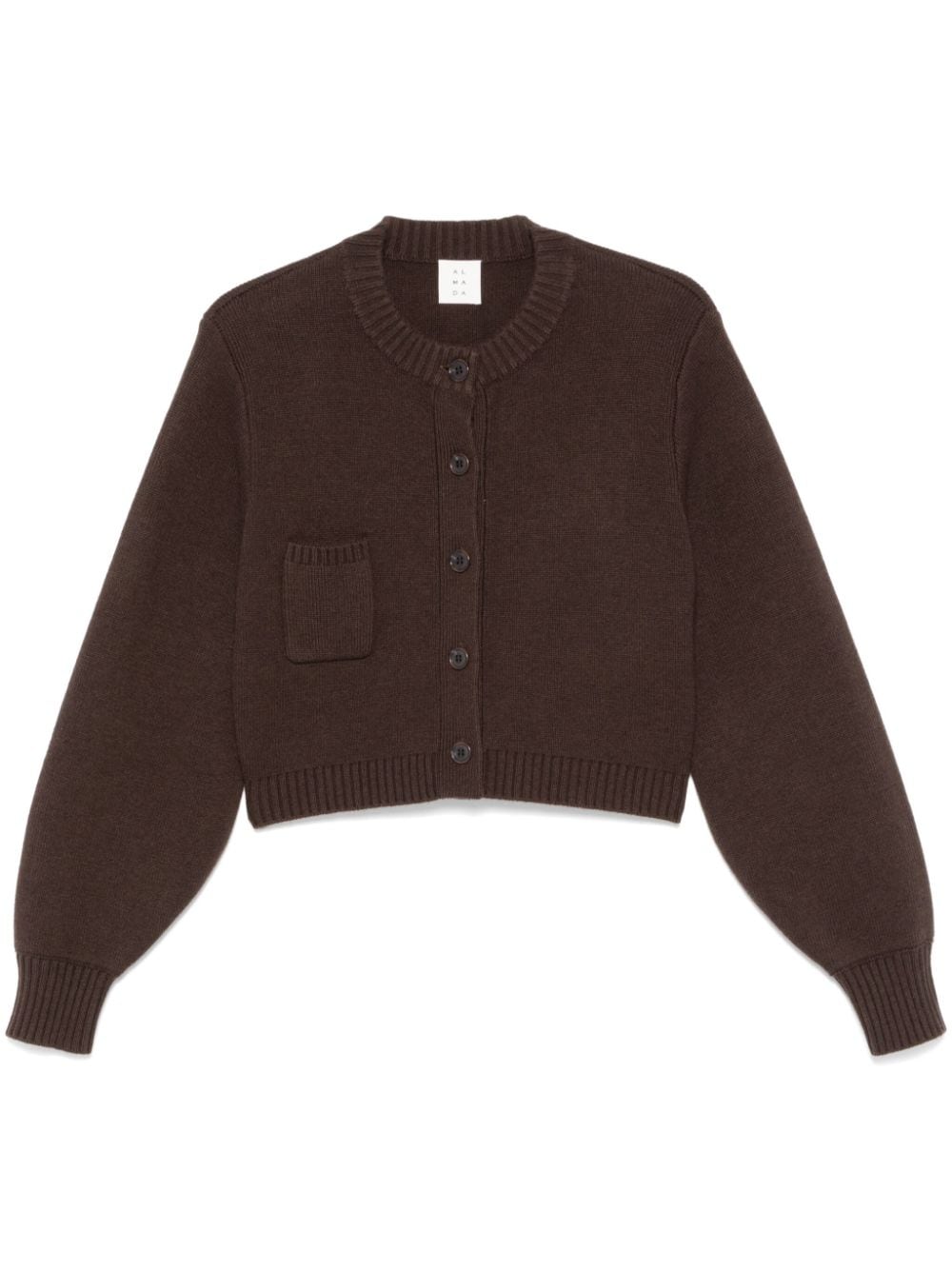 Almada Label Zozo cardigan - Brown von Almada Label