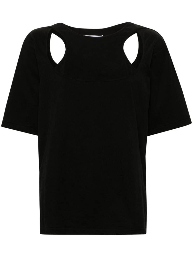 Almaz Hollow Out T-shirt - Black von Almaz