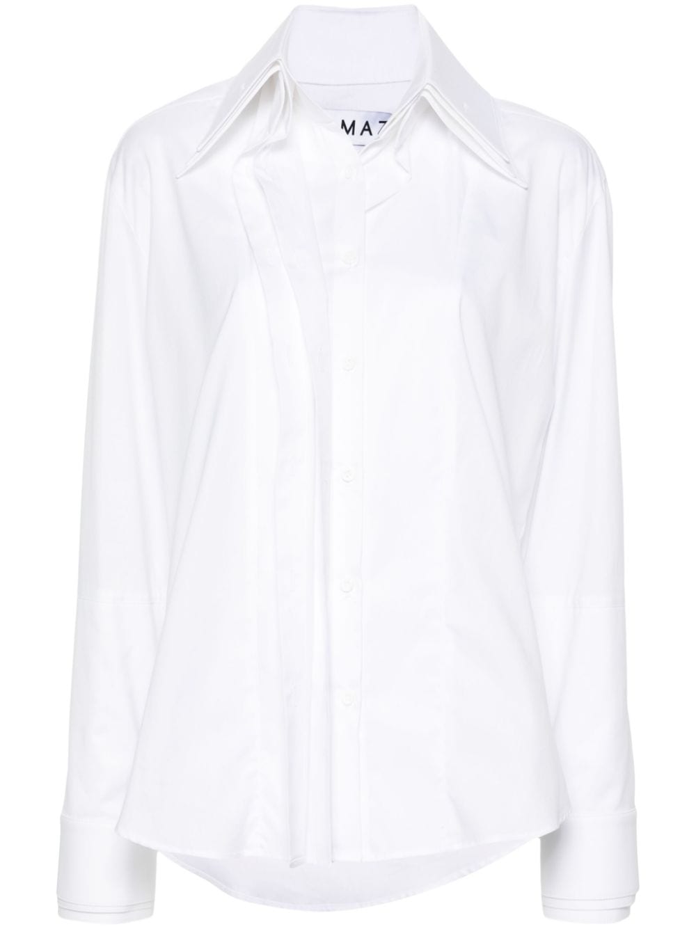 Almaz Triple cotton shirt - White von Almaz