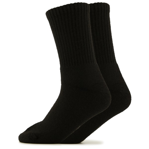 Alpacasocks&Co - Alpaca Casual Eagle 2-Pack - Multifunktionssocken Gr 42-45 schwarz von Alpacasocks&Co