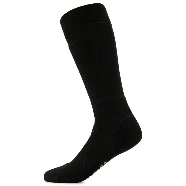 Alpacasocks&Co - Alpacasocks Ski Merino - Skisocken Gr 42-45 schwarz von Alpacasocks&Co