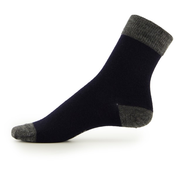 Alpacasocks&Co - Kid's Merino - Merinosocken Gr 23-26 schwarz von Alpacasocks&Co