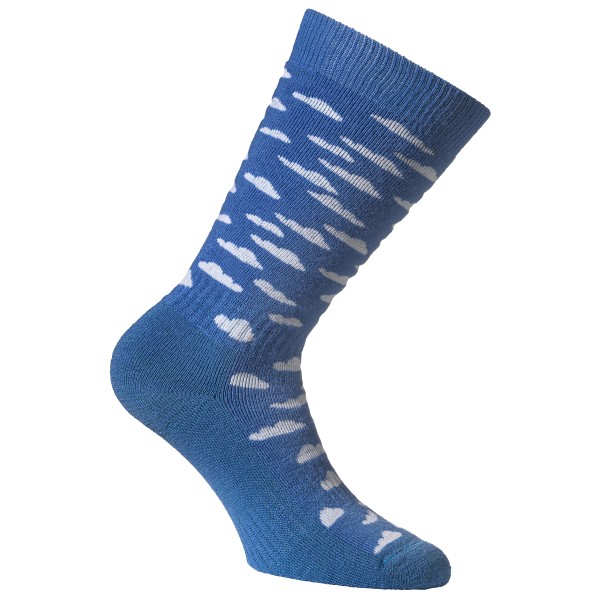 Alpacasocks&Co - Kid's Rubber Boots Socks - Merinosocken Gr 23-26 blau von Alpacasocks&Co