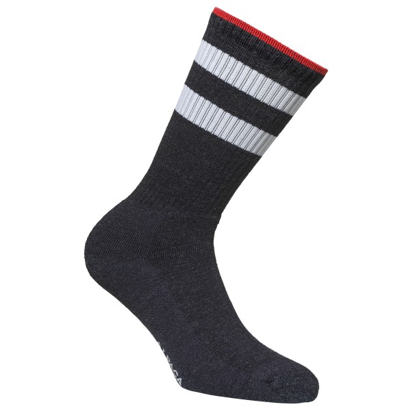 Alpacasocks&Co - Merino Casual Light Stripes - Multifunktionssocken Gr 42-45 grau Alpacasocks&Co - Merino Casual Light Stripes - Multifunktionssocken Gr 42-45 grau von Alpacasocks&Co