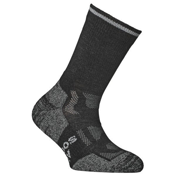Alpacasocks&Co - Merino Outdoor Kids - Wandersocken Gr 23-26 schwarz/grau Alpacasocks&Co - Merino Outdoor Kids - Wandersocken Gr 23-26 schwarz/grau von Alpacasocks&Co