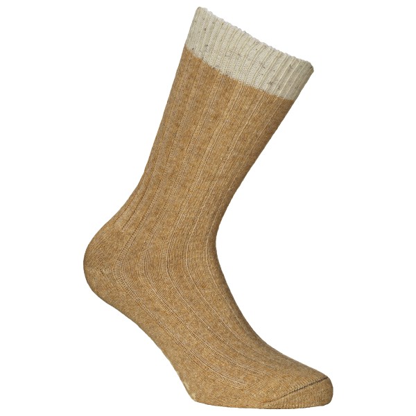Alpacasocks&Co - Merino Silk Rib Crew - Multifunktionssocken Gr 45-48 beige Alpacasocks&Co - Merino Silk Rib Crew - Multifunktionssocken Gr 45-48 beige von Alpacasocks&Co