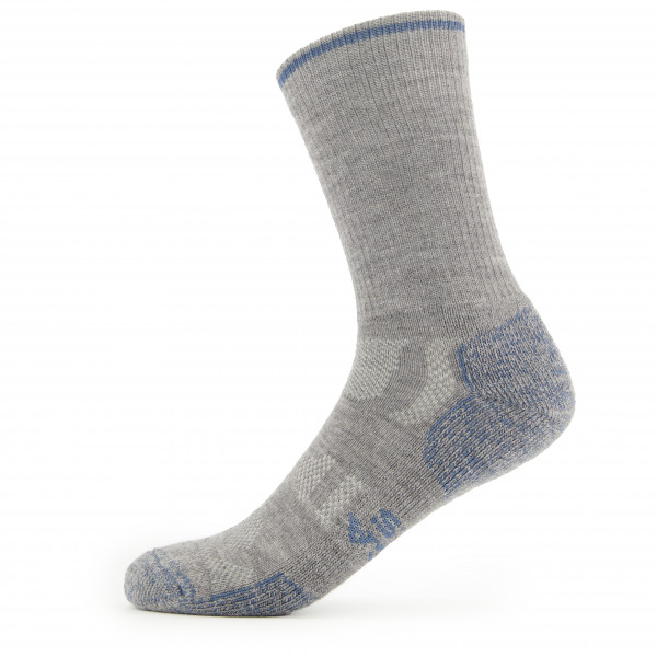 Alpacasocks&Co - Outdoor Merino Crew - Merinosocken Gr 36-39;39-42;42-45;45-48 beige;blau;grau;schwarz von Alpacasocks&Co