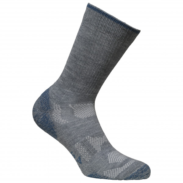 Alpacasocks&Co - Outdoor Merino Crew - Merinosocken Gr 36-39 grau von Alpacasocks&Co