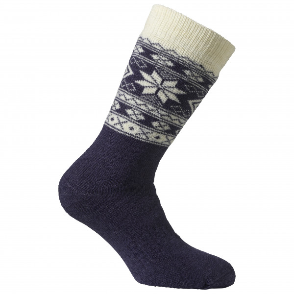 Alpacasocks&Co - Winter Alpaca - Expeditionssocken Gr 36-39 blau von Alpacasocks&Co