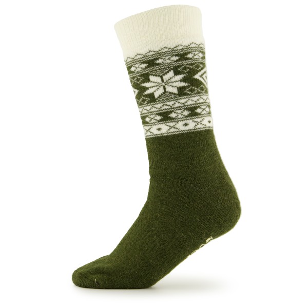 Alpacasocks&Co - Winter Alpaca - Expeditionssocken Gr 45-48 oliv von Alpacasocks&Co