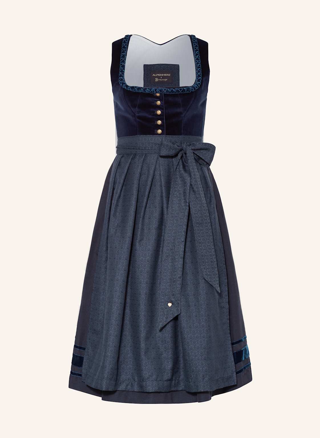 Alpenherz Dirndl Mia blau Alpenherz Dirndl Mia blau von AlpenHERZ