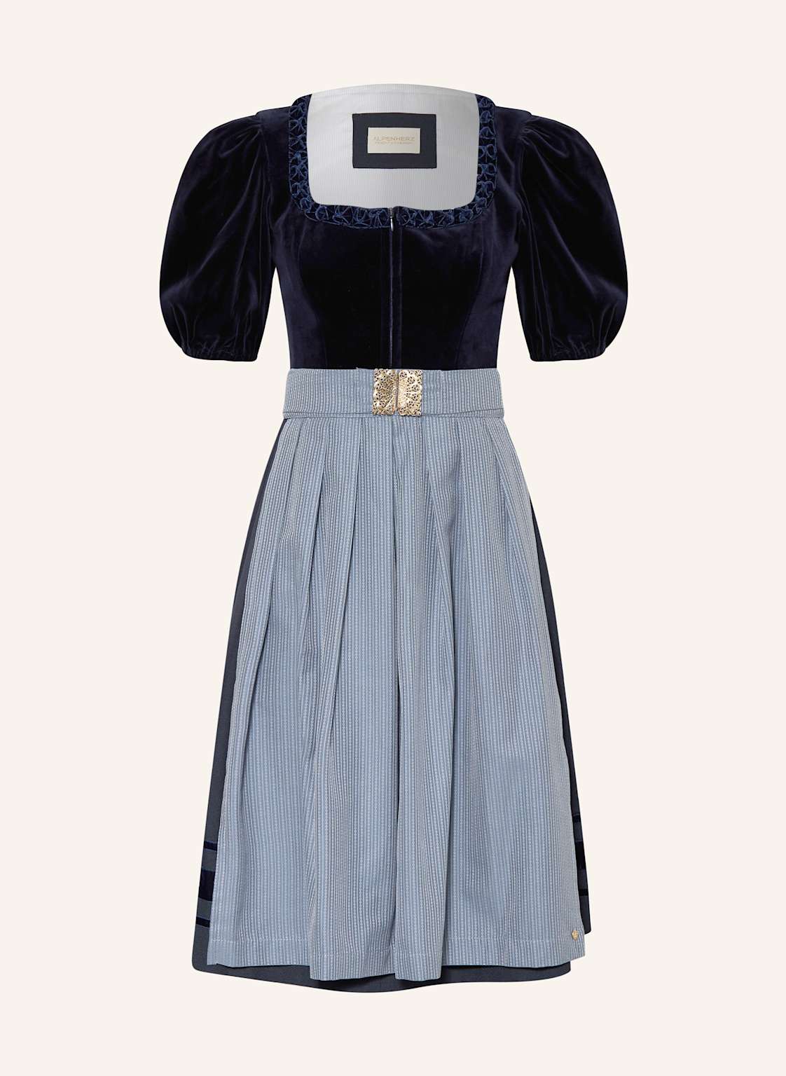 Alpenherz Dirndl Mona blau von AlpenHERZ