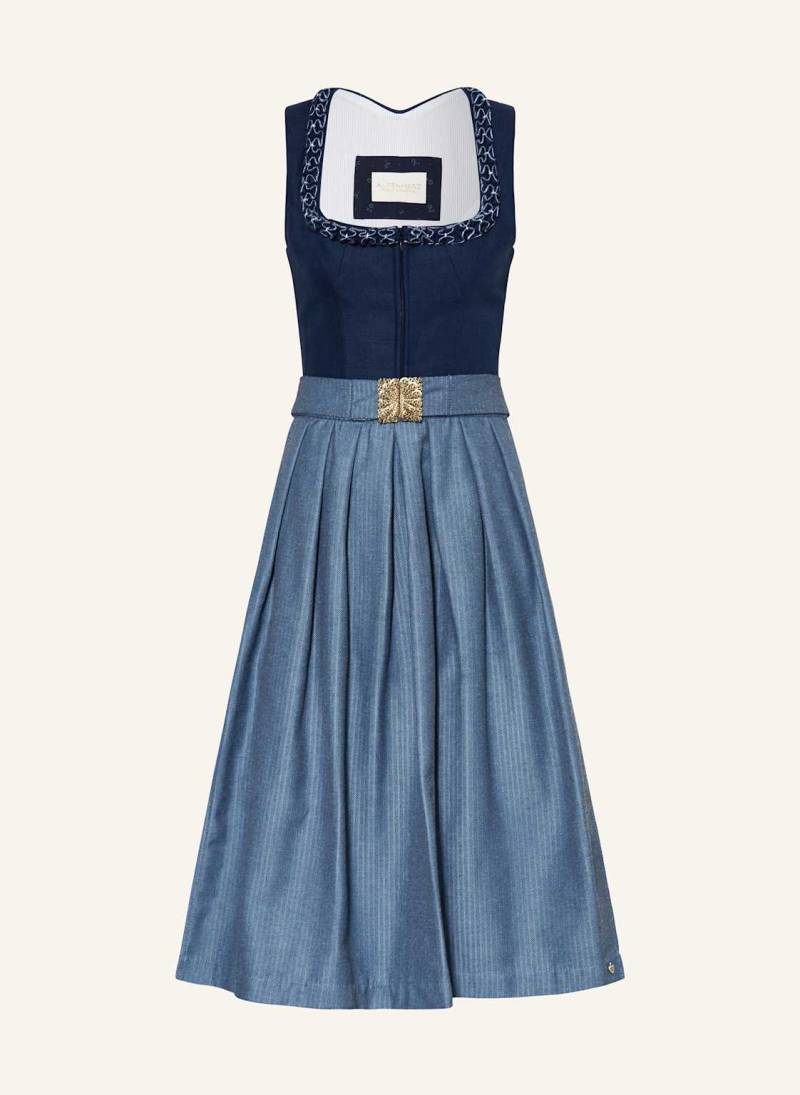 Alpenherz Leinendirndl Amando blau Alpenherz Leinendirndl Amando blau von AlpenHERZ
