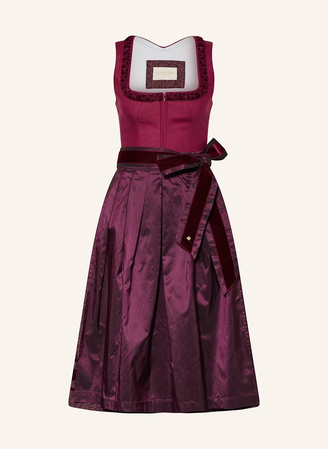 Alpenherz Leinendirndl Katalina pink Alpenherz Leinendirndl Katalina pink von AlpenHERZ