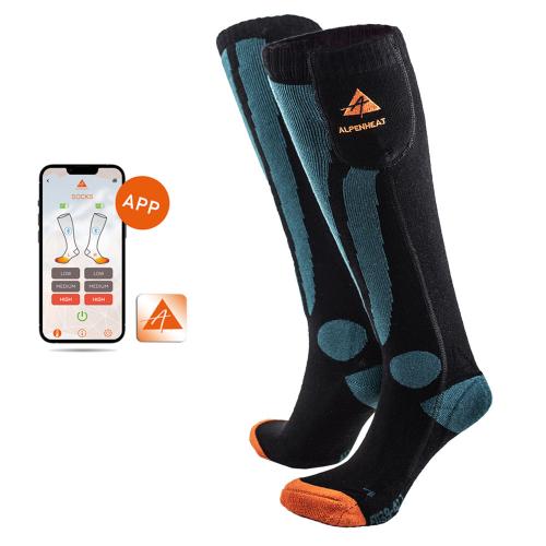 Alpenheat FireSkiSocks beheizte Socken (APP) (Grösse: S) von Alpenheat