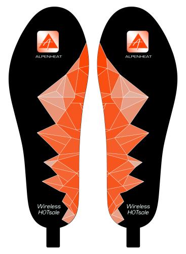 Alpenheat Schuhheizung Wireless Hotsole mit App (Grösse: L/XL (41-46)) von Alpenheat