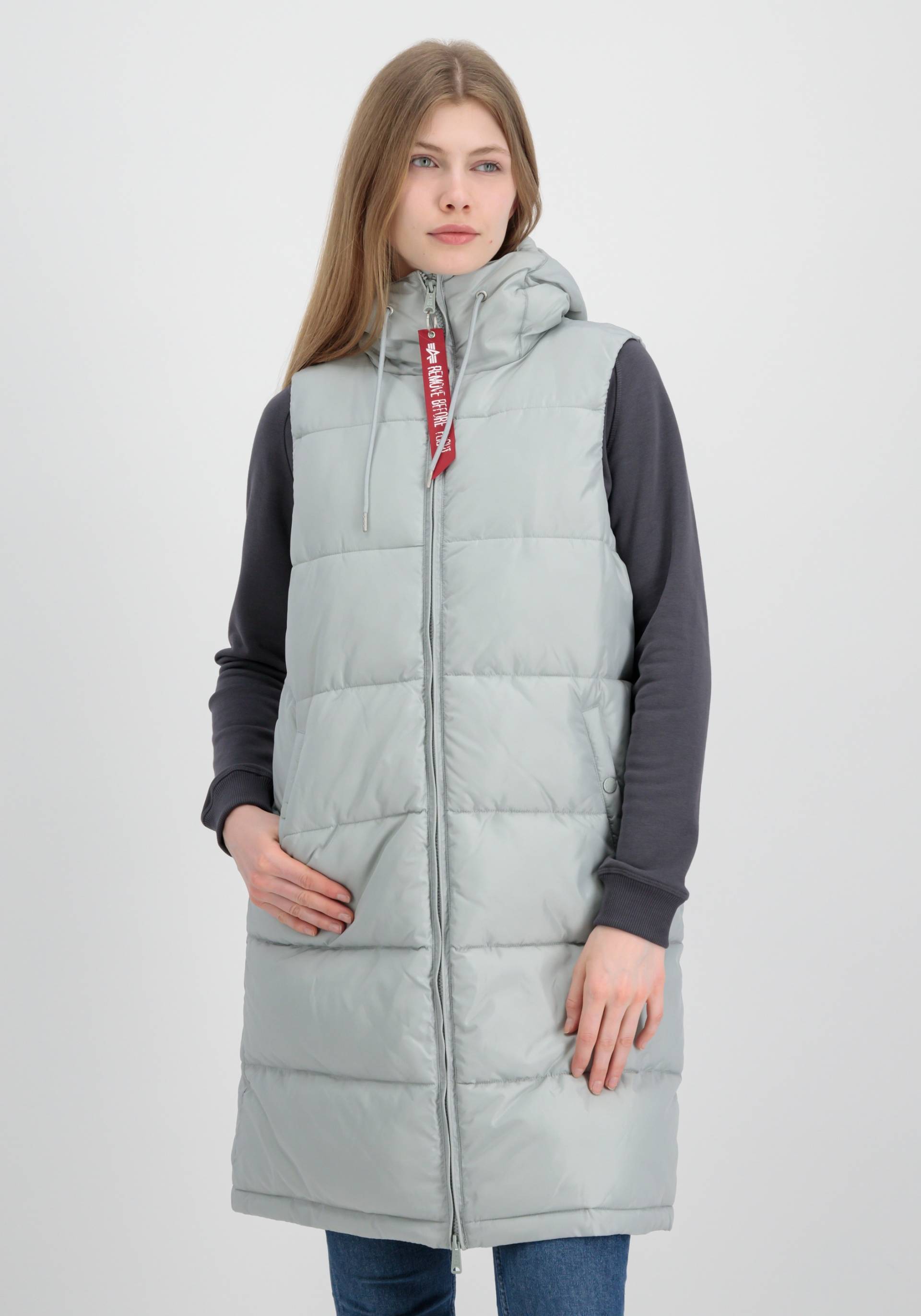 Alpha Industries Blouson »Alpha Industries Women - Vests Long Puffer Vest Wmn« von Alpha Industries