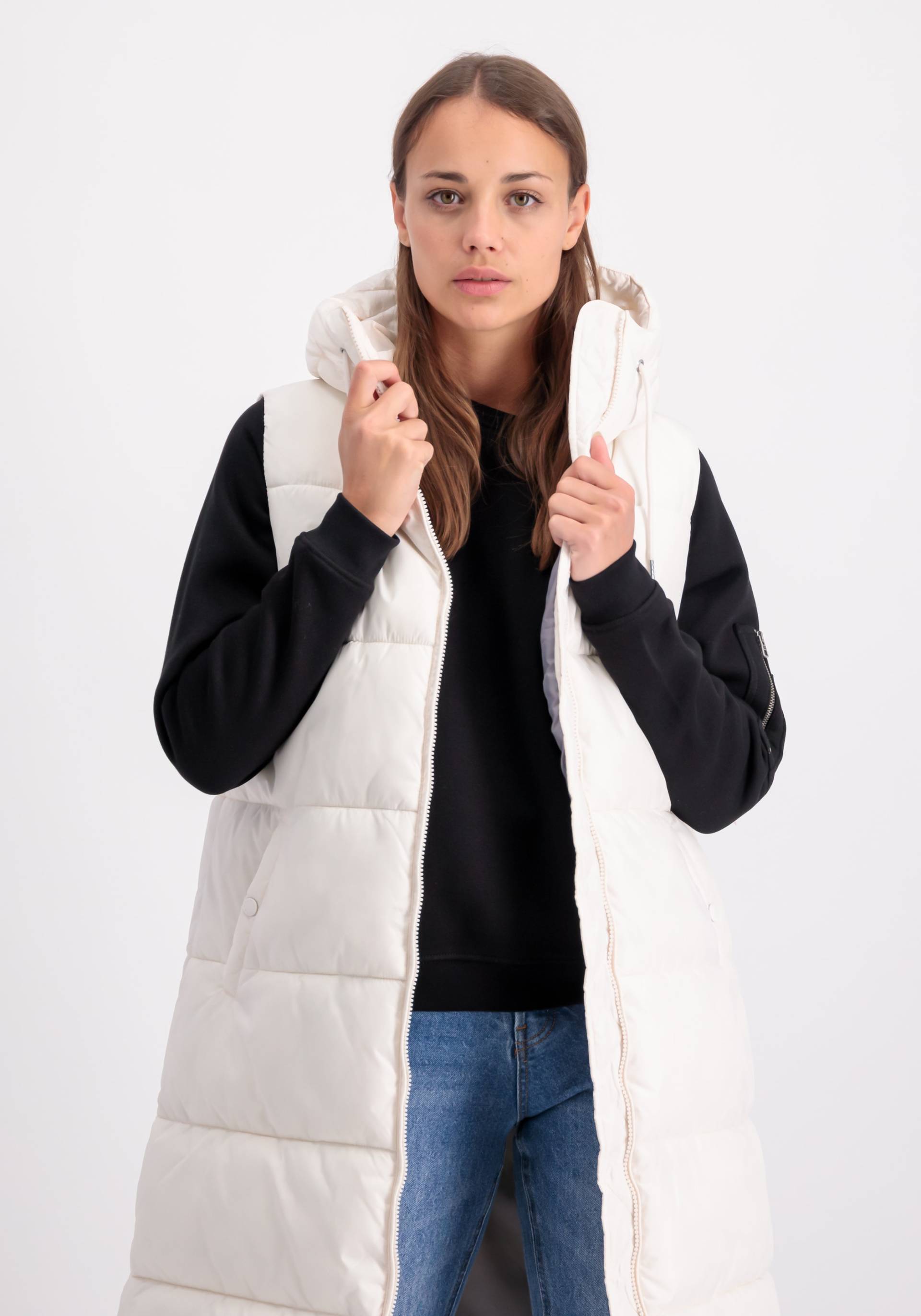 Alpha Industries Blouson »Alpha Industries Women - Vests Long Puffer Vest Wmn« von Alpha Industries