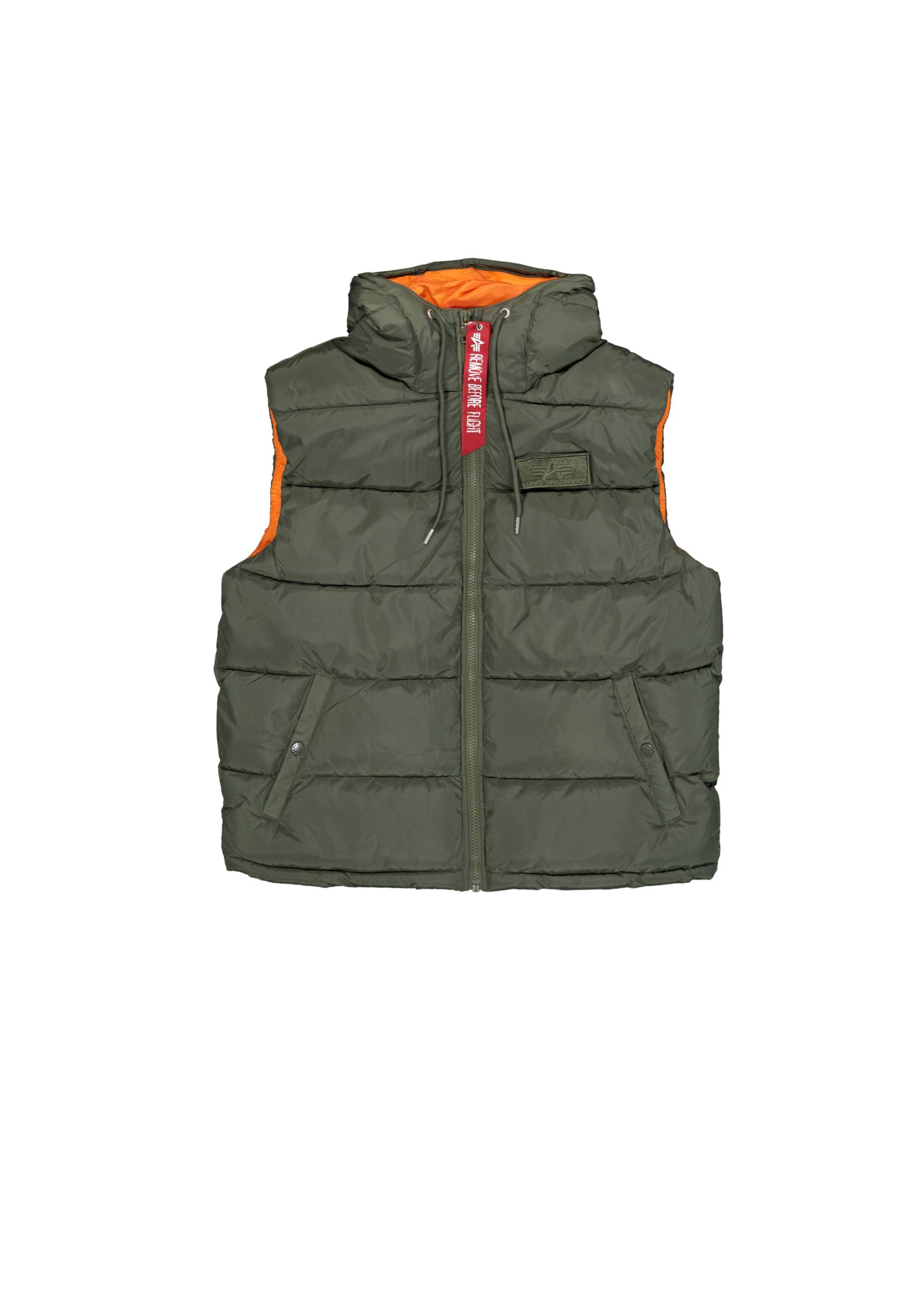 Alpha Industries Blouson »Alpha Industries Men - Vests Hooded Puffer Vest FD« Alpha Industries Blouson »Alpha Industries Men - Vests Hooded Puffer Vest FD« von Alpha Industries