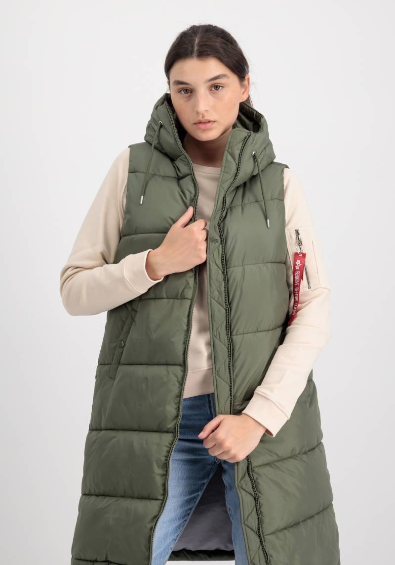 Alpha Industries Blouson »Alpha Industries Women - Vests Long Puffer Vest Women« von Alpha Industries