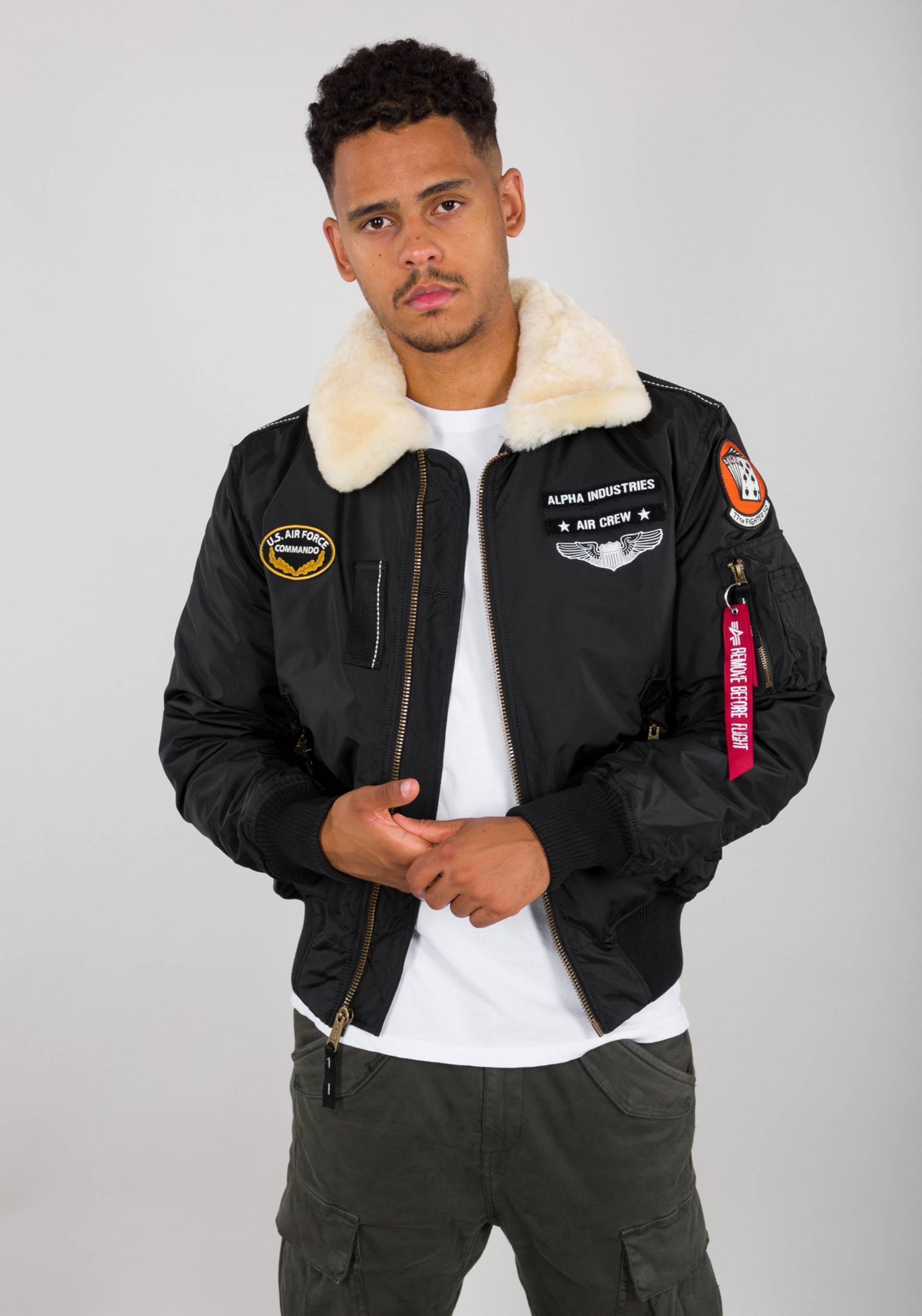 Alpha Industries Bomberjacke »Alpha Industries Men - Bomber Jackets Injector III Air Force« von Alpha Industries