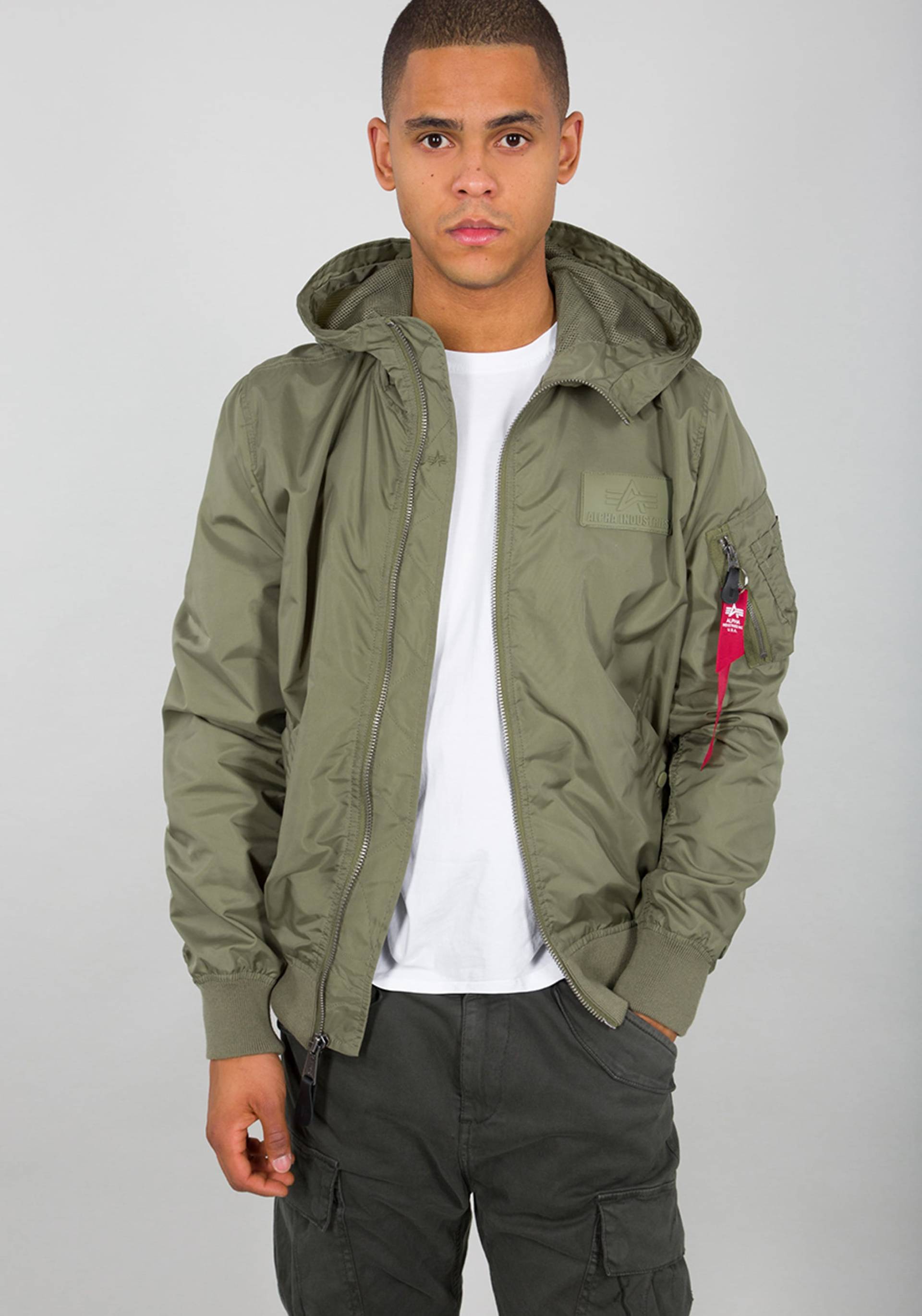 Alpha Industries Bomberjacke »Alpha Industries Men - Bomber Jackets MA-1 LW Hooded« von Alpha Industries