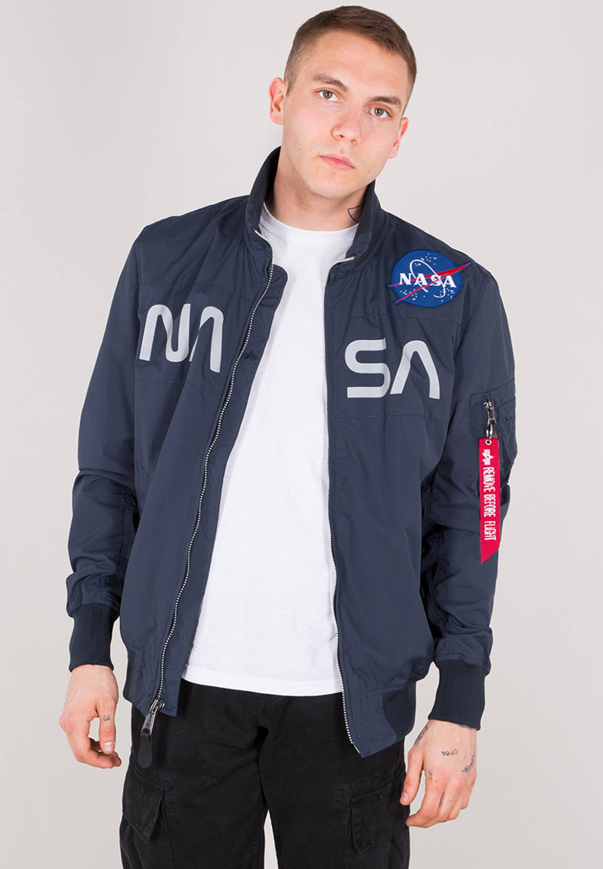 Alpha Industries Bomberjacke »Alpha Industries Men - Bomber Jackets NASA Jacket« von Alpha Industries