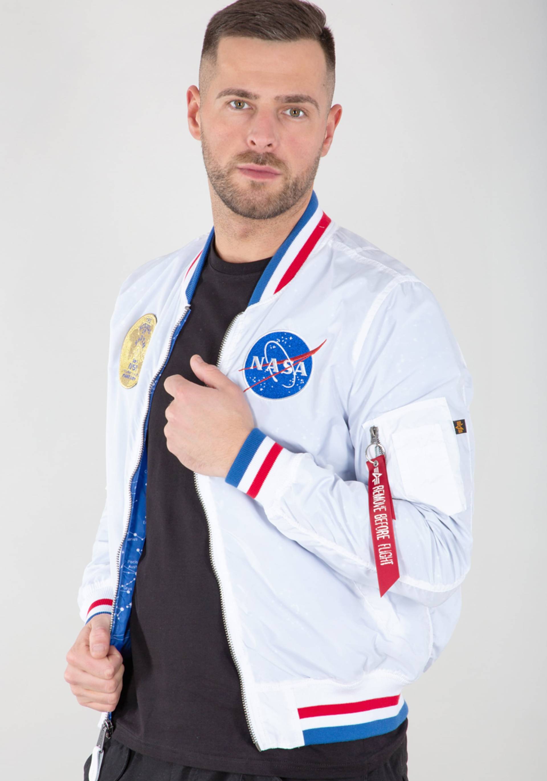 Alpha Industries Bomberjacke »Alpha Industries Men - Bomber Jackets MA-1 NASA Voyager Rev.« von Alpha Industries