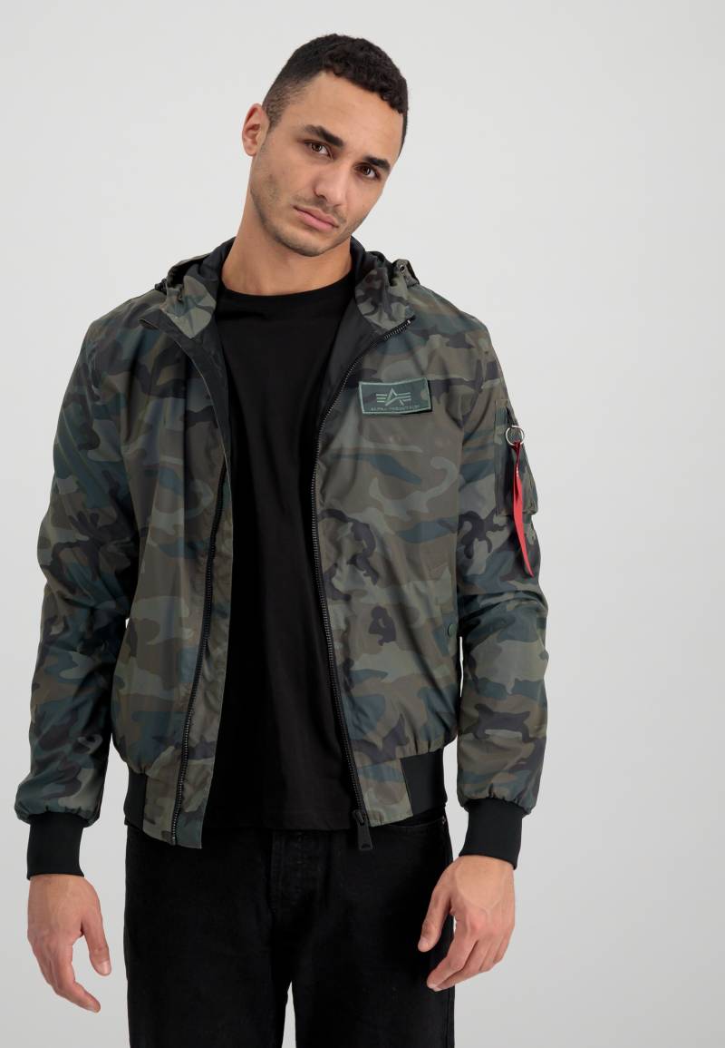 Alpha Industries Bomberjacke »Alpha Industries Men - Bomber Jackets MA-1 LW Hooded Refl. Camo« von Alpha Industries