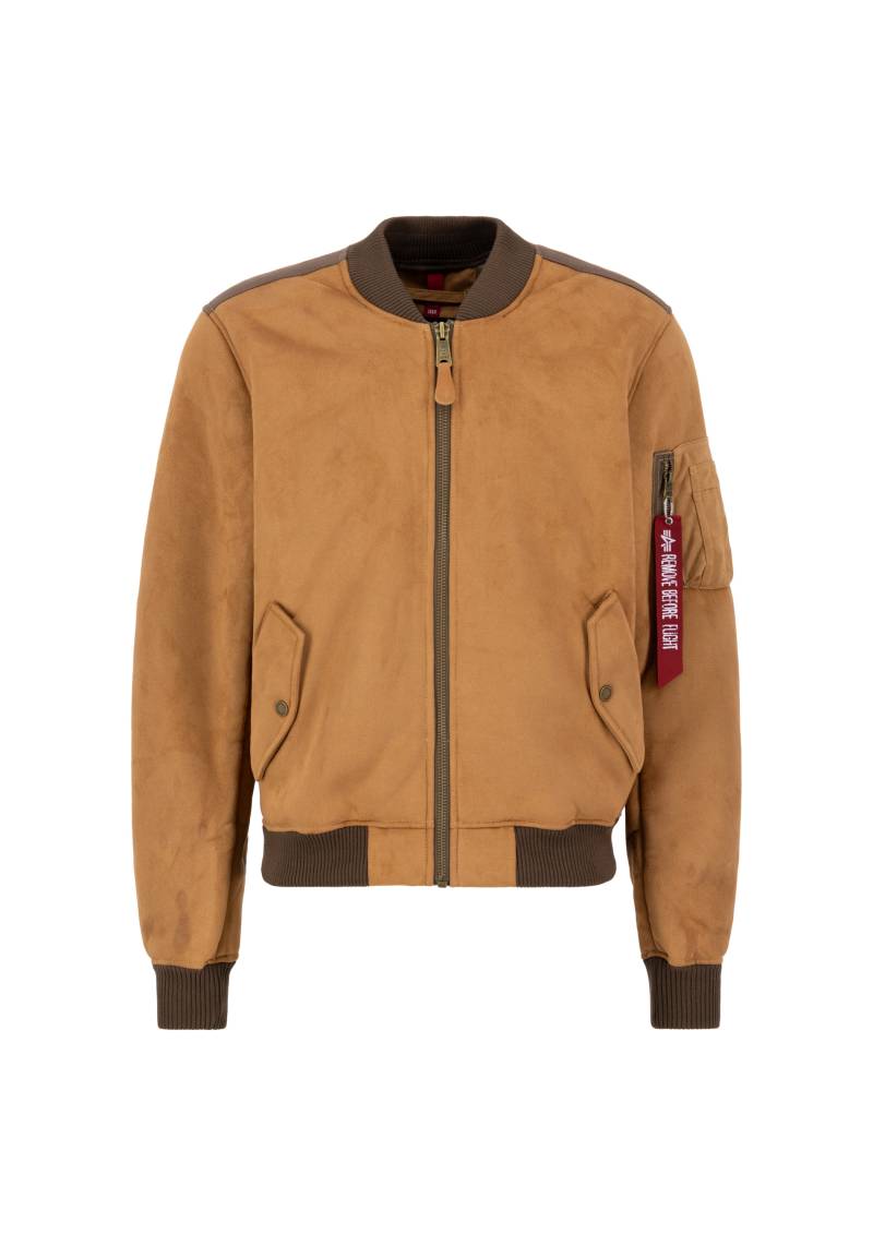 Alpha Industries Bomberjacke »Alpha Industries Men - Bomber Jackets MA-1 Faux Suede« von Alpha Industries