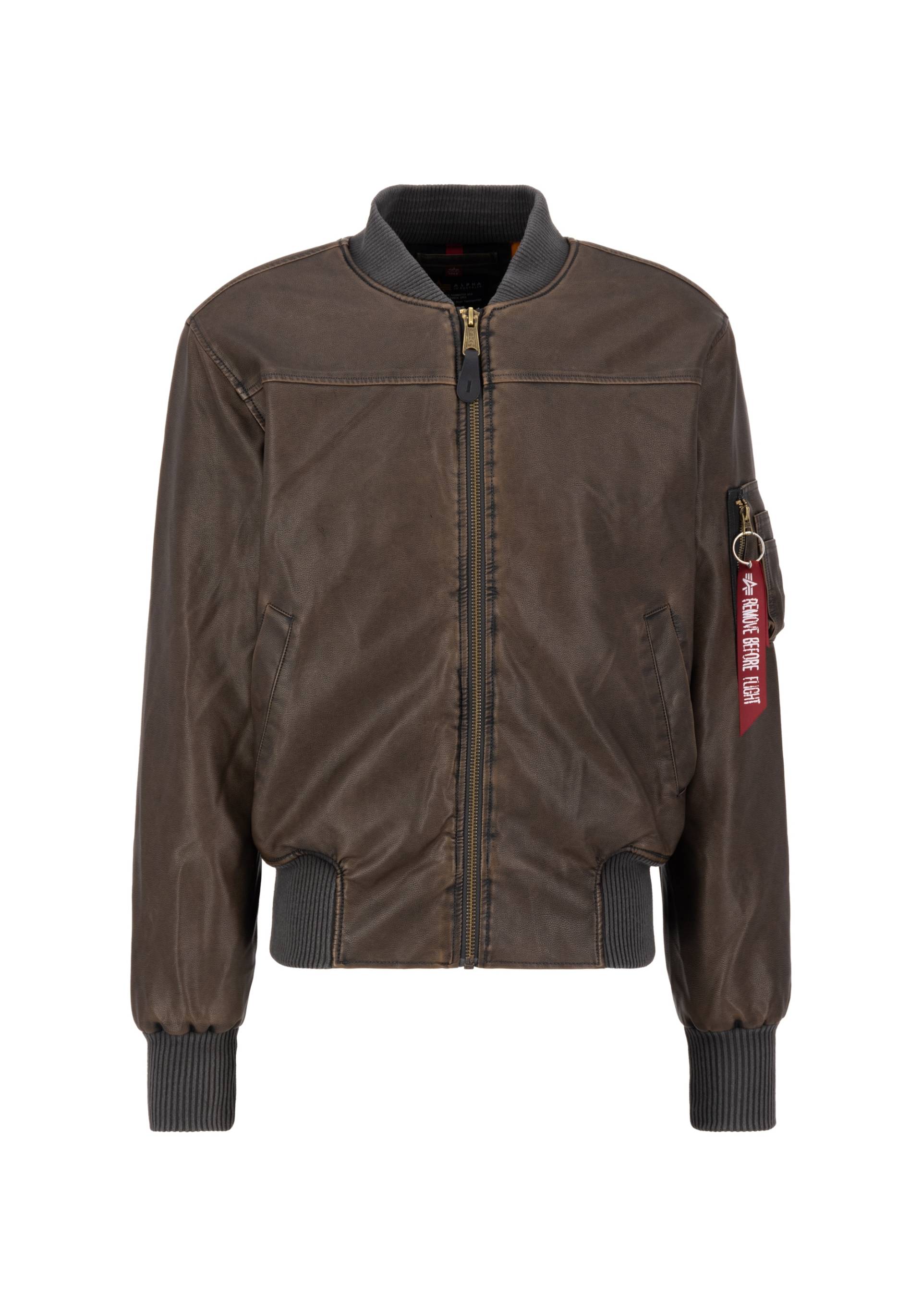 Alpha Industries Bomberjacke »Alpha Industries Men - Bomber Jackets MA-1 Faux Leather Vintage« von Alpha Industries