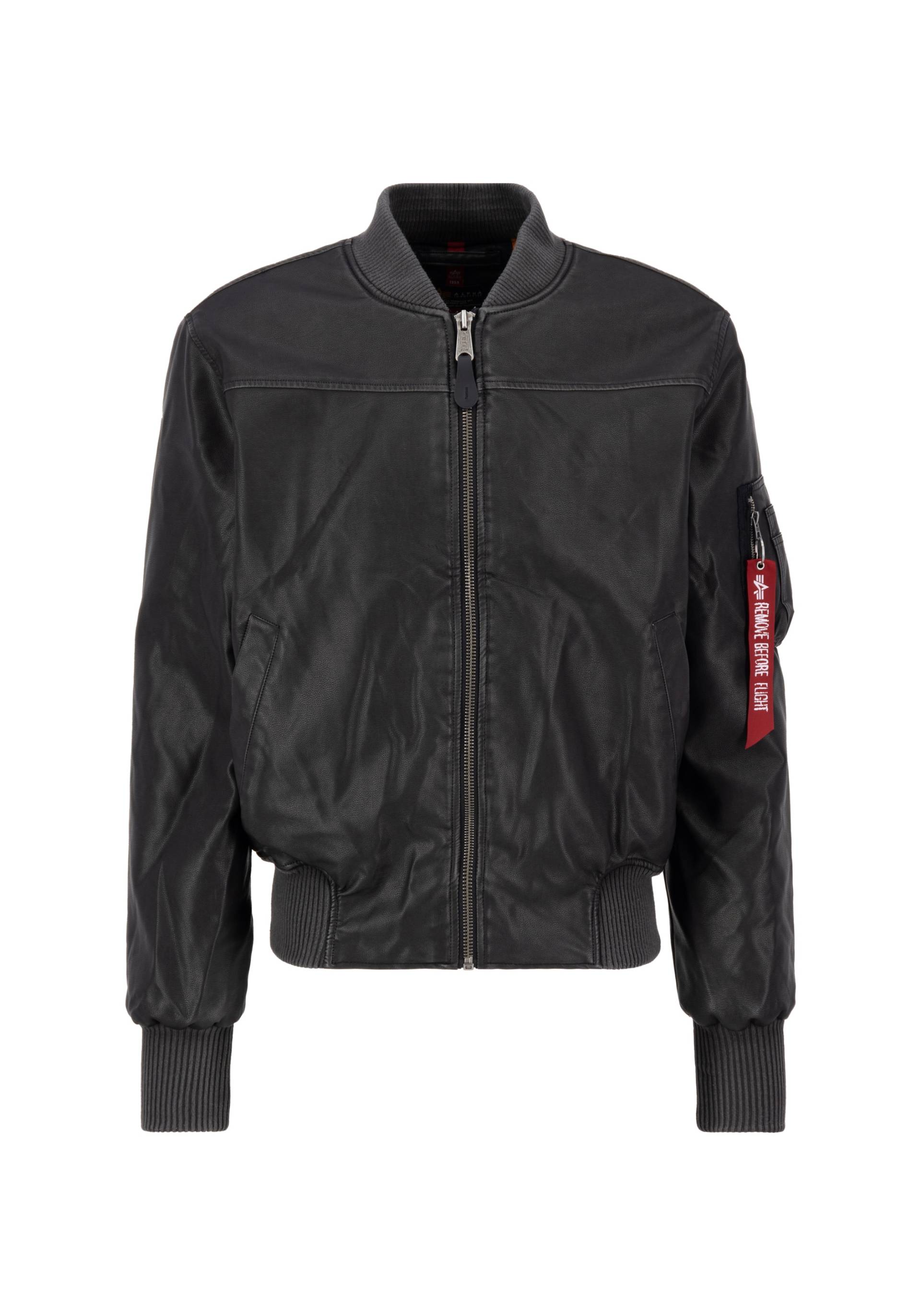 Alpha Industries Bomberjacke »Alpha Industries Men - Bomber Jackets MA-1 Faux Leather Vintage« von Alpha Industries